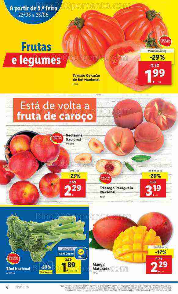Antevisão Folheto LIDL Promoçóes de 22 a 28 junho