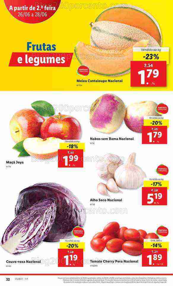 Antevisão Folheto LIDL Promoçóes de 22 a 28 junho