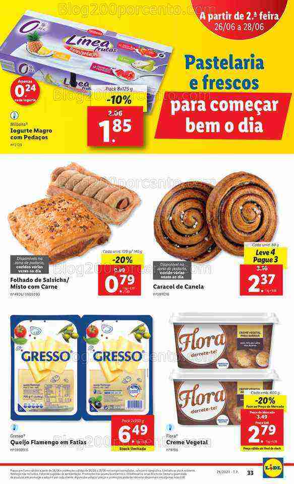 Antevisão Folheto LIDL Promoçóes de 22 a 28 junho