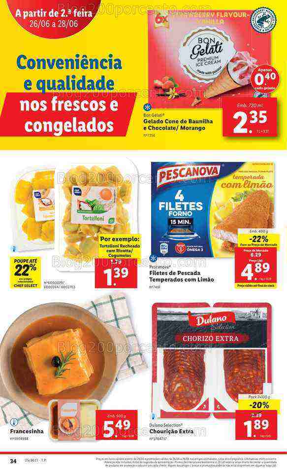 Antevisão Folheto LIDL Promoçóes de 22 a 28 junho