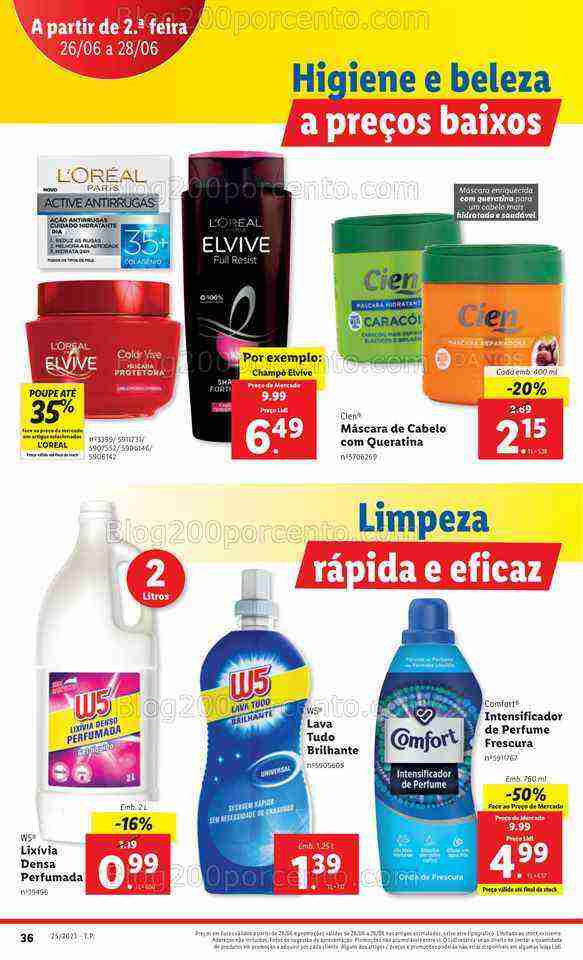Antevisão Folheto LIDL Promoçóes de 22 a 28 junho