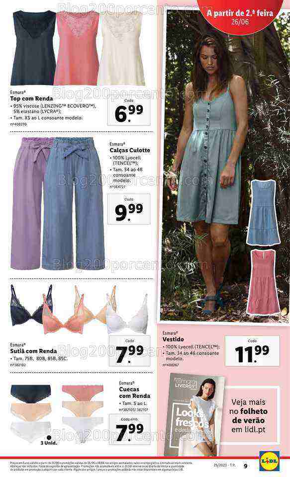 Antevisão Folheto LIDL Bazar Promoções a partir de 26 junho