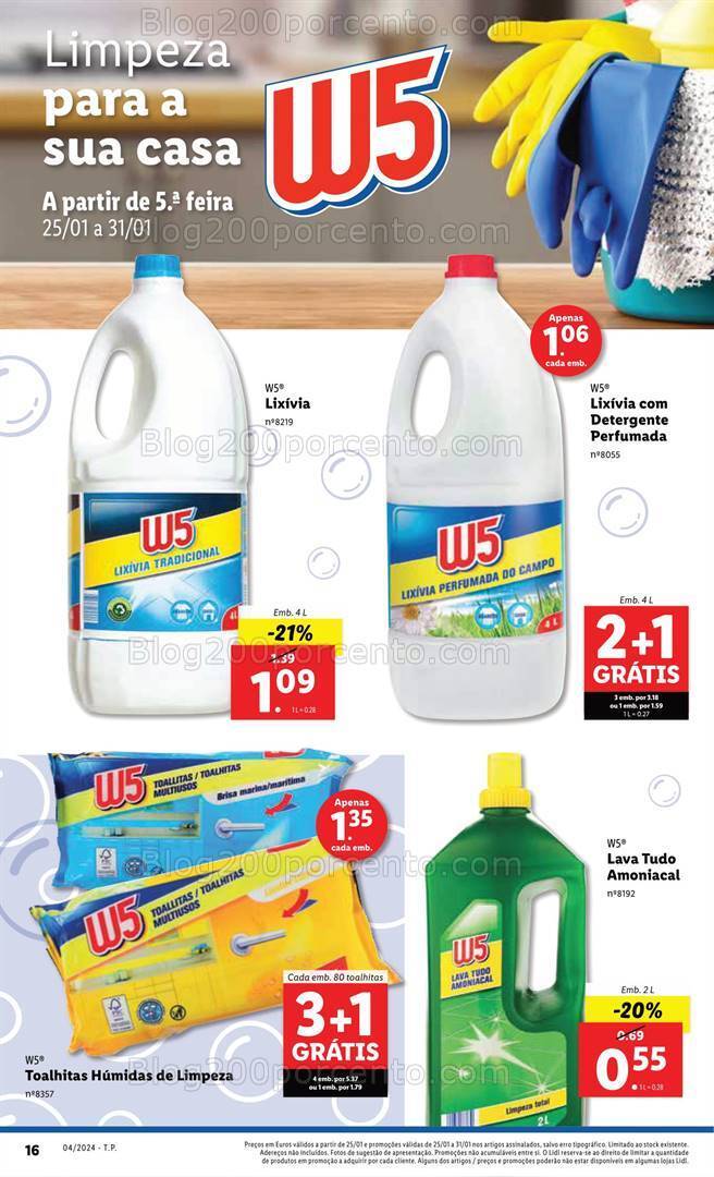 Antevisão Folheto LIDL Promoções de 25 a 31 janeiro