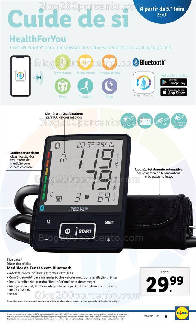 Antevisão Folheto LIDL Bazar Promoções de 25 a 31 janeiro