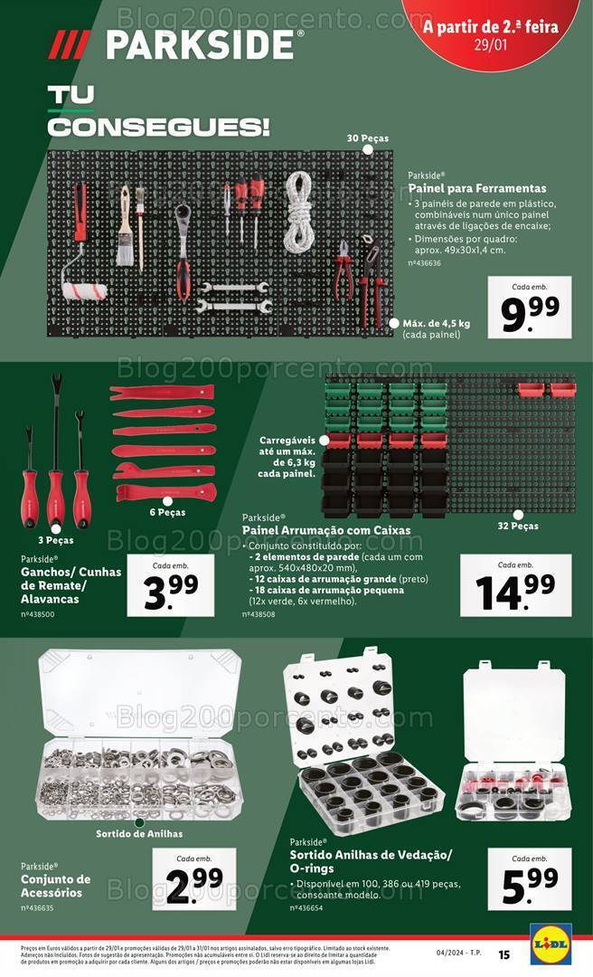 Antevisão Folheto LIDL Bazar Promoções de 25 a 31 janeiro