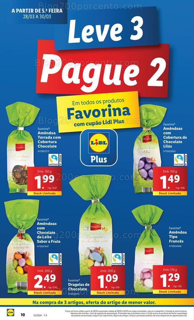 Antevisão Folheto LIDL Páscoa Promoções de 28 março a 3 abril