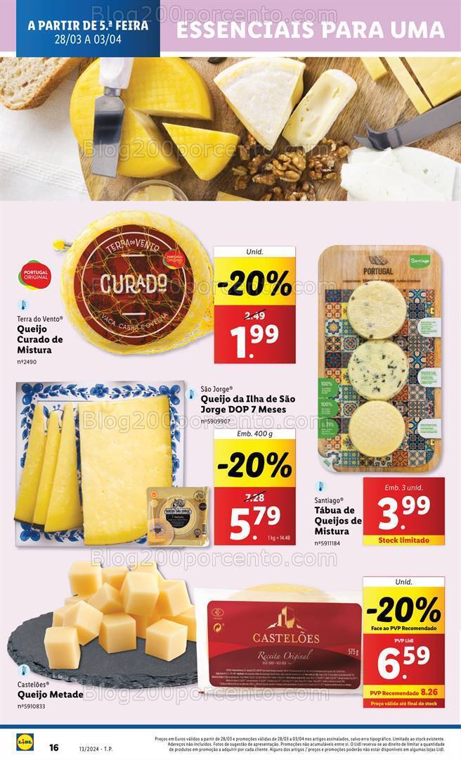 Antevisão Folheto LIDL Promoções de 28 março a 3 abril