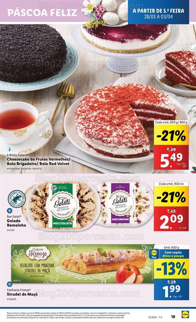 Antevisão Folheto LIDL Promoções de 28 março a 3 abril