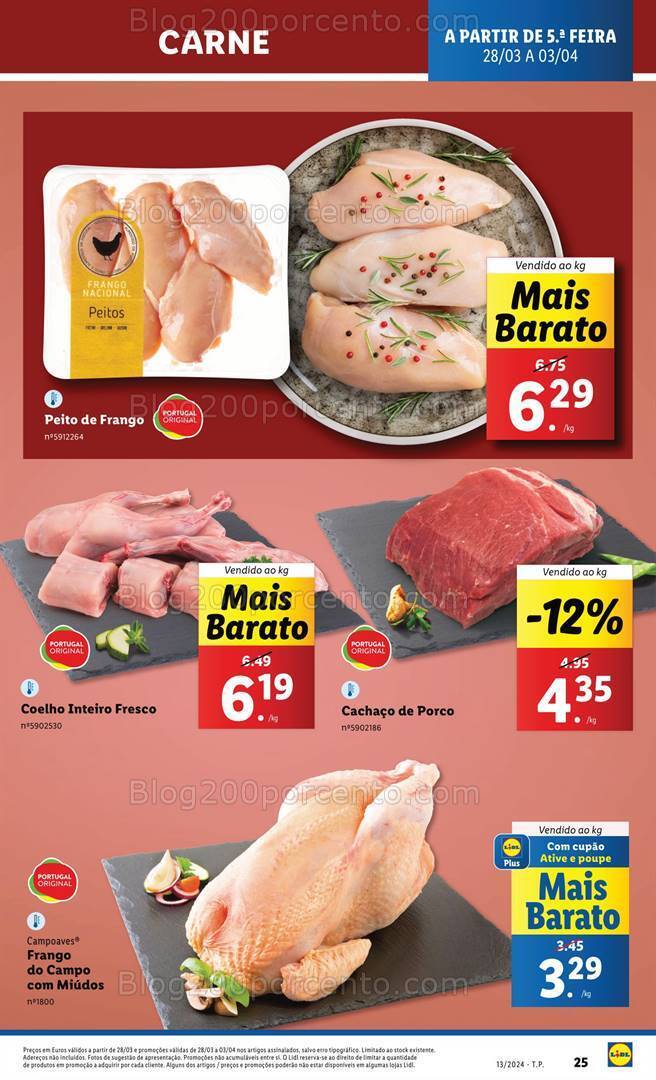 Antevisão Folheto LIDL Promoções de 28 março a 3 abril