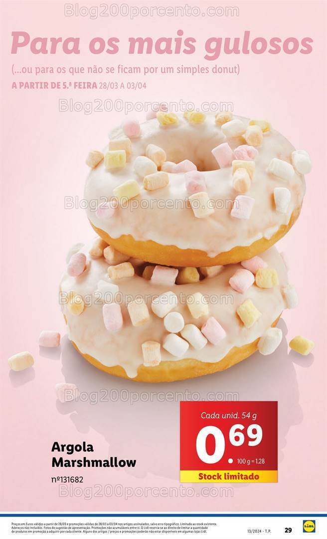 Antevisão Folheto LIDL Promoções de 28 março a 3 abril