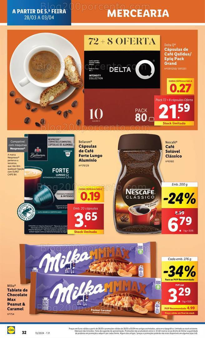 Antevisão Folheto LIDL Promoções de 28 março a 3 abril
