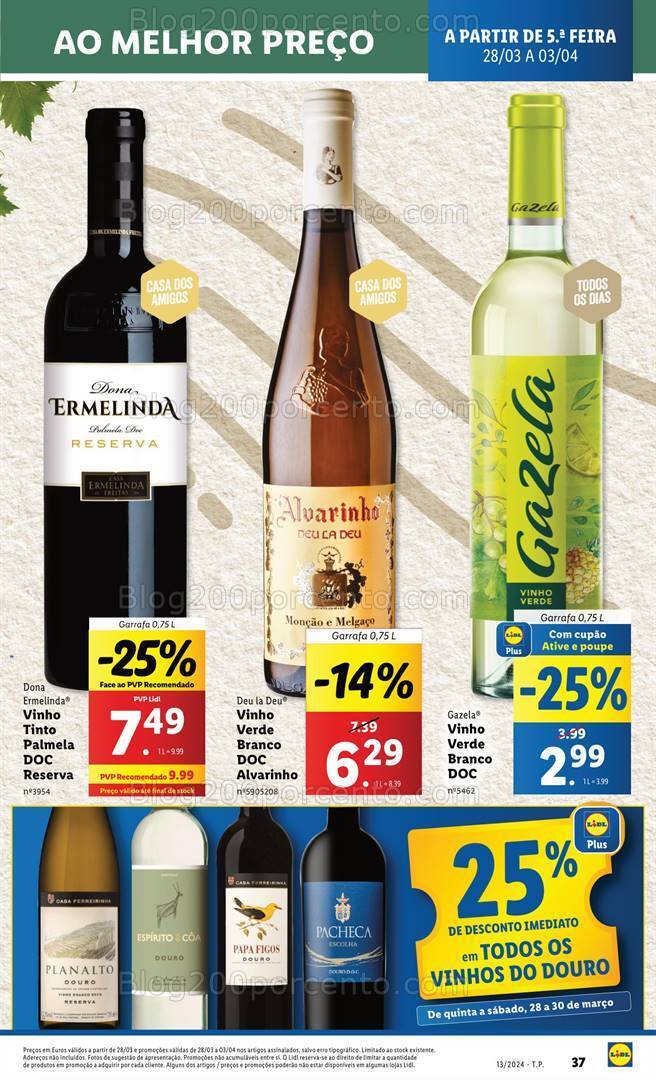 Antevisão Folheto LIDL Promoções de 28 março a 3 abril