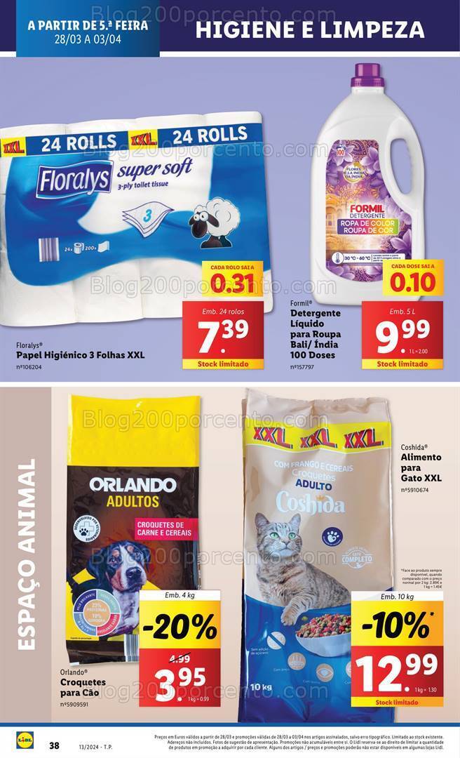 Antevisão Folheto LIDL Promoções de 28 março a 3 abril