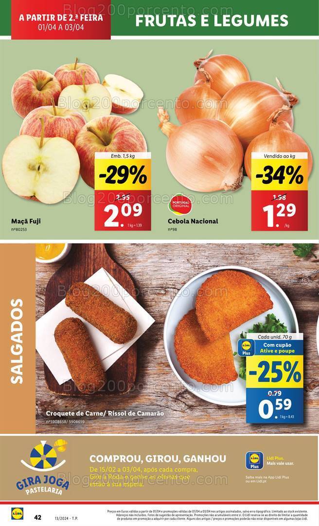 Antevisão Folheto LIDL Promoções de 28 março a 3 abril