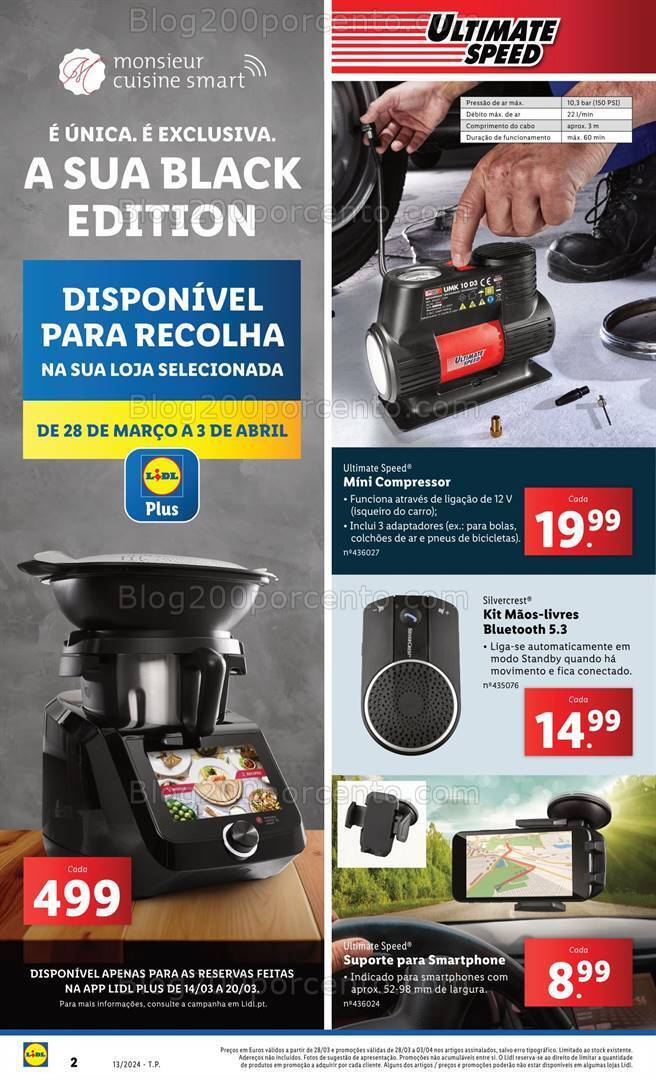 Antevisão Folheto LIDL Bazar Promoções de 28 março a 3 abril