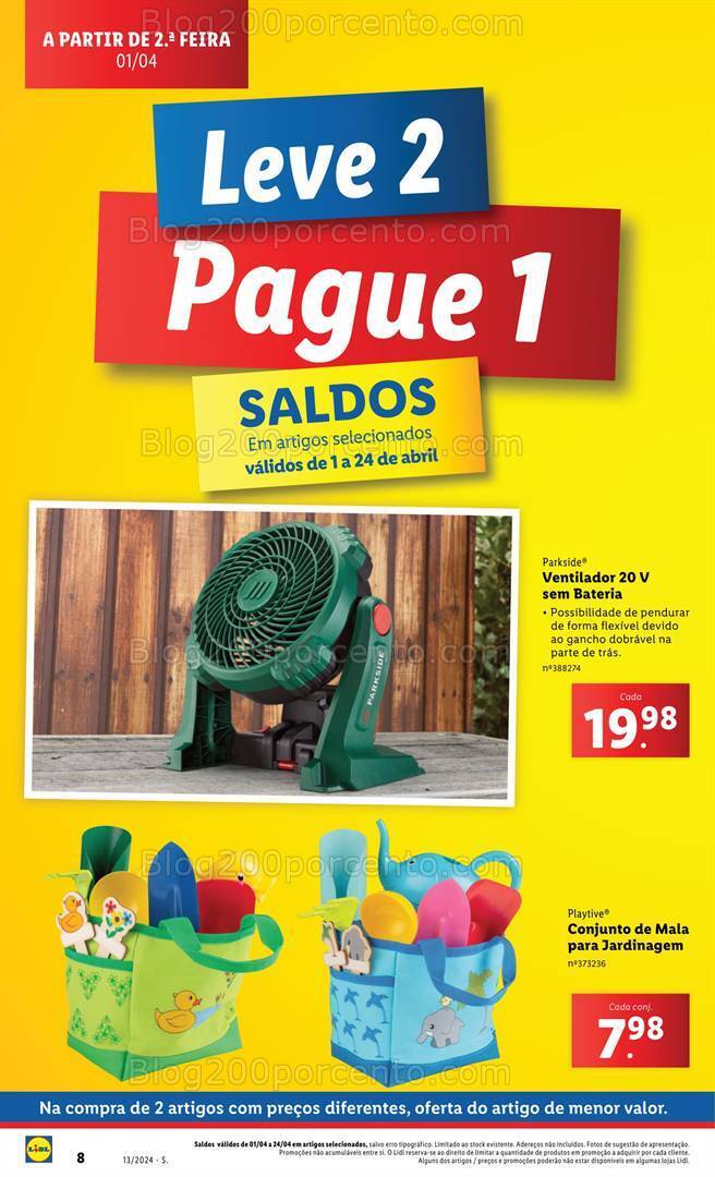 Antevisão Folheto LIDL Bazar Promoções de 28 março a 3 abril