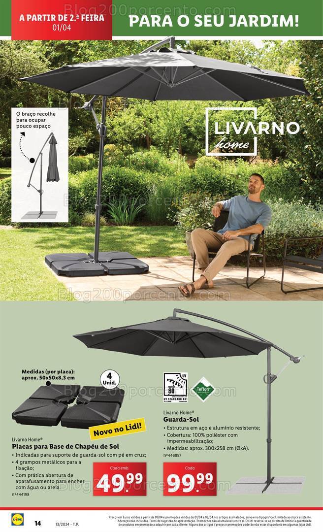 Antevisão Folheto LIDL Bazar Promoções de 28 março a 3 abril