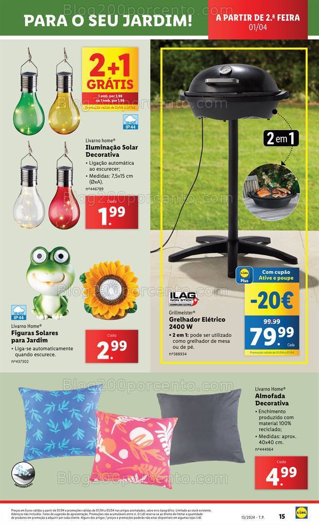 Antevisão Folheto LIDL Bazar Promoções de 28 março a 3 abril
