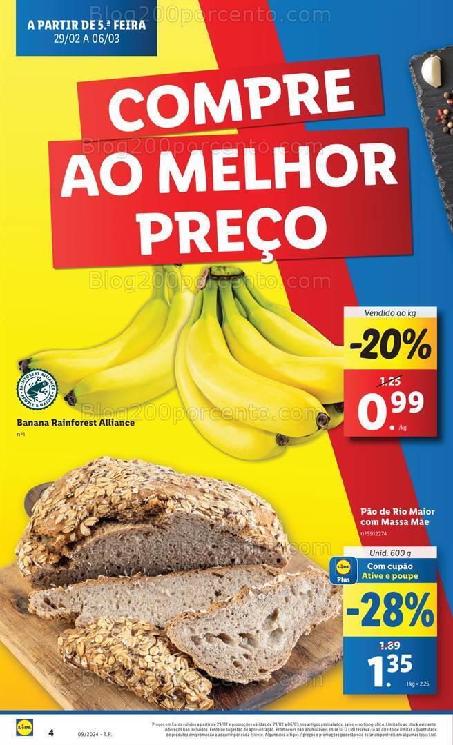 Antevisão Folheto LIDL Promoções de 29 fevereiro a 6 março