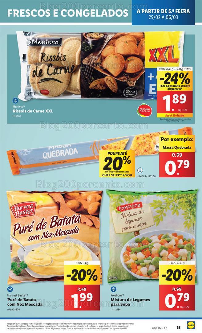 Antevisão Folheto LIDL Promoções de 29 fevereiro a 6 março