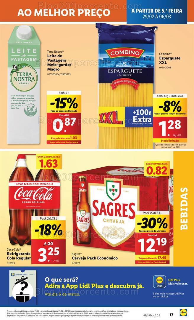 Antevisão Folheto LIDL Promoções de 29 fevereiro a 6 março