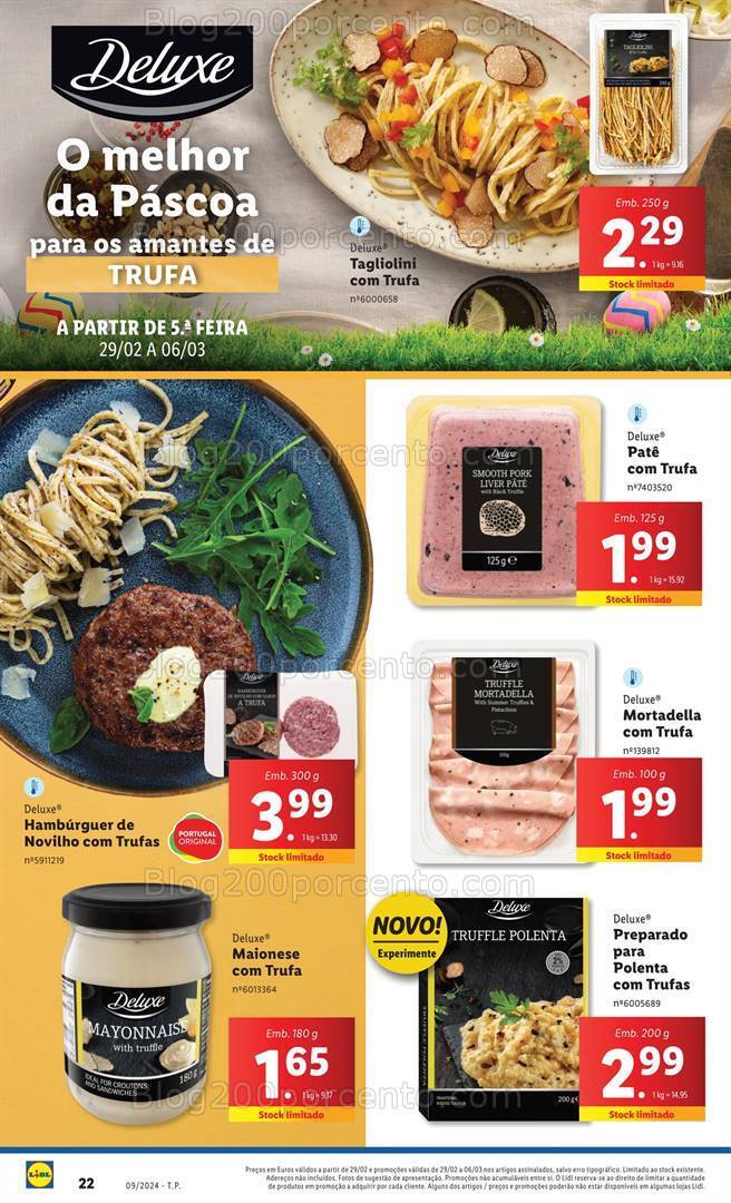 Antevisão Folheto LIDL Especial Páscoa Promoções de 29 fevereiro a 6 março