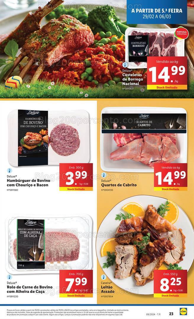 Antevisão Folheto LIDL Especial Páscoa Promoções de 29 fevereiro a 6 março