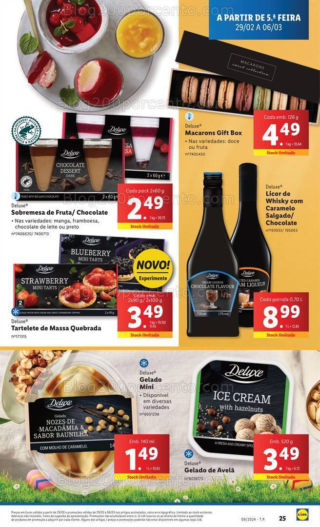 Antevisão Folheto LIDL Especial Páscoa Promoções de 29 fevereiro a 6 março