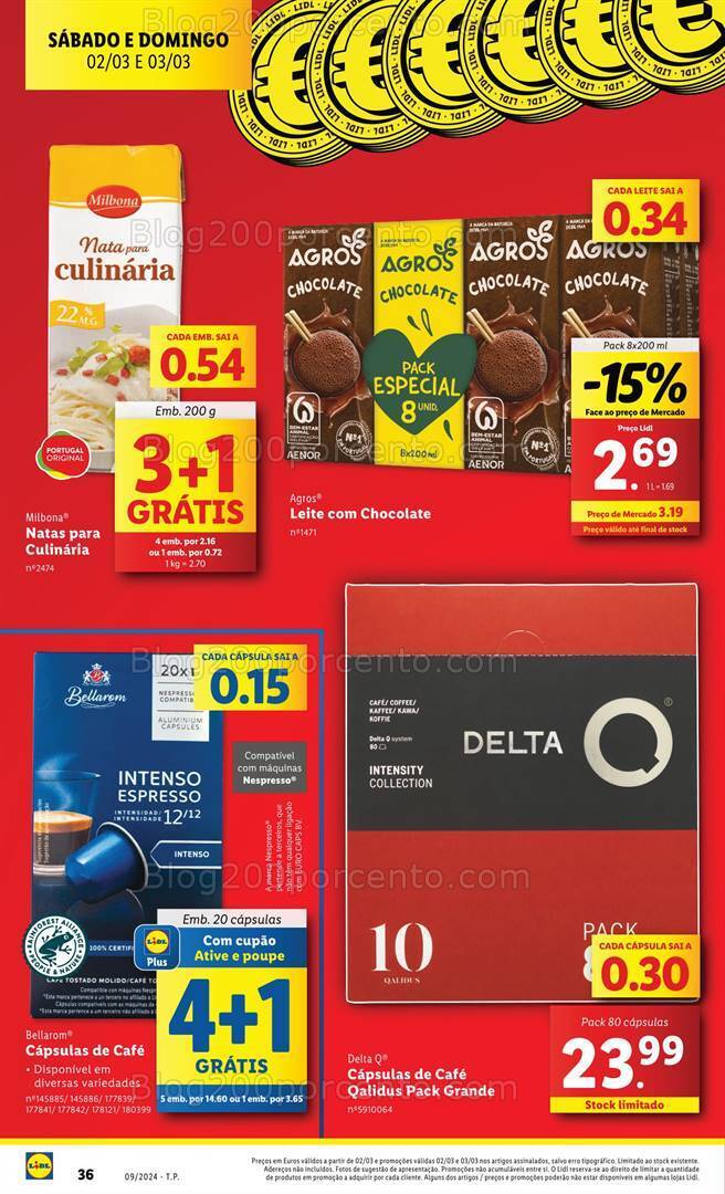 Antevisão Folheto LIDL Promoções Fim de Semana - 2 e 3 março