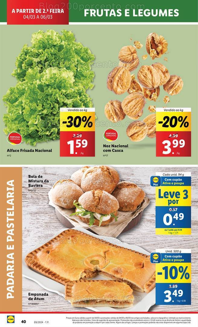 Antevisão Folheto LIDL Promoções de 29 fevereiro a 6 março