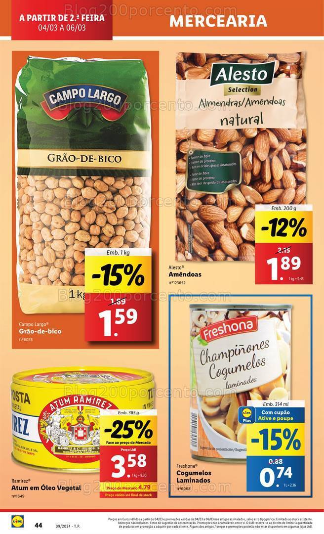 Antevisão Folheto LIDL Promoções de 29 fevereiro a 6 março