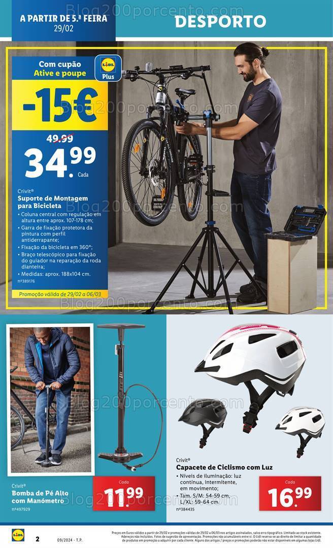 Antevisão Folheto LIDL Bazar Promoções de 29 fevereiro a 6 março