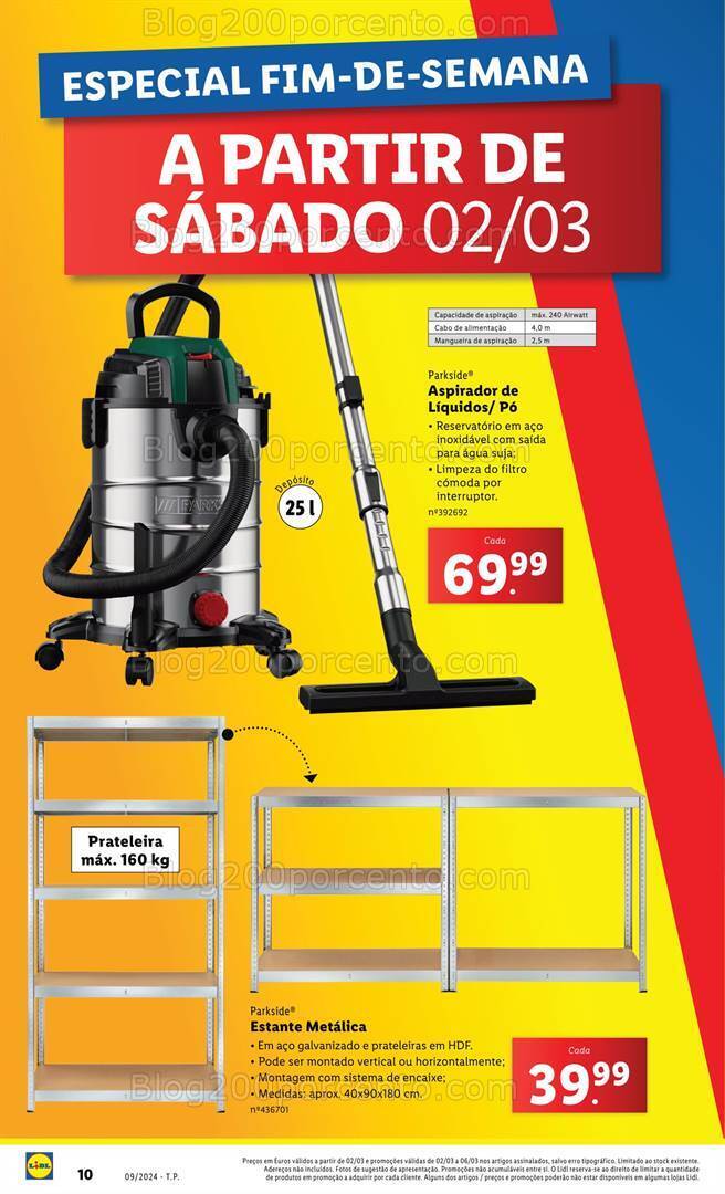 Antevisão Folheto LIDL Bazar Promoções de 29 fevereiro a 6 março