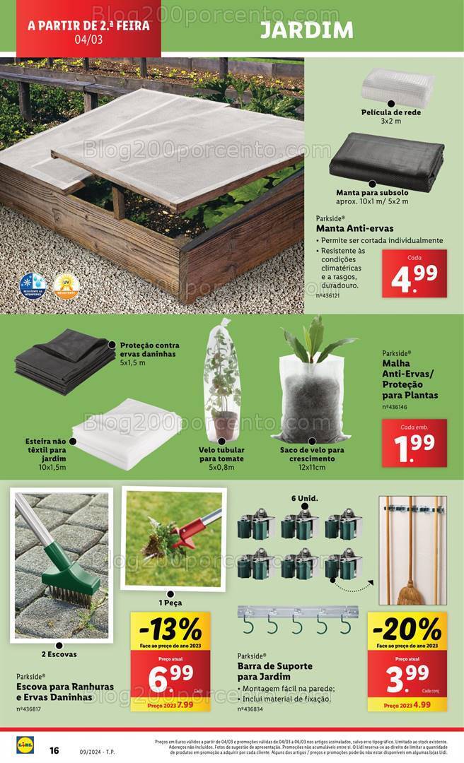 Antevisão Folheto LIDL Bazar Promoções de 29 fevereiro a 6 março