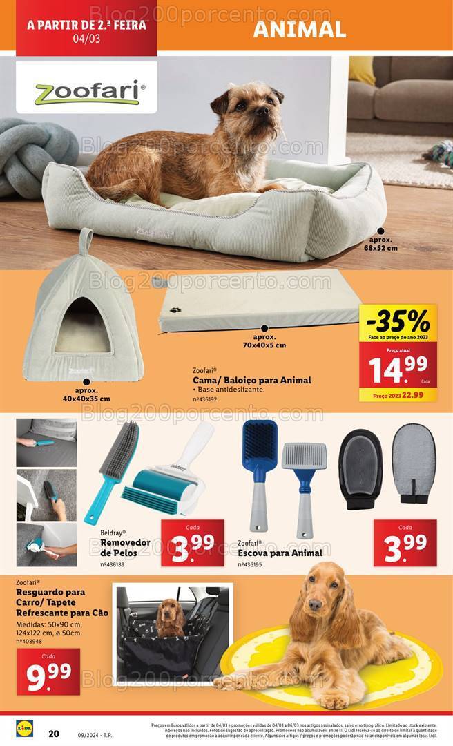 Antevisão Folheto LIDL Bazar Promoções de 29 fevereiro a 6 março