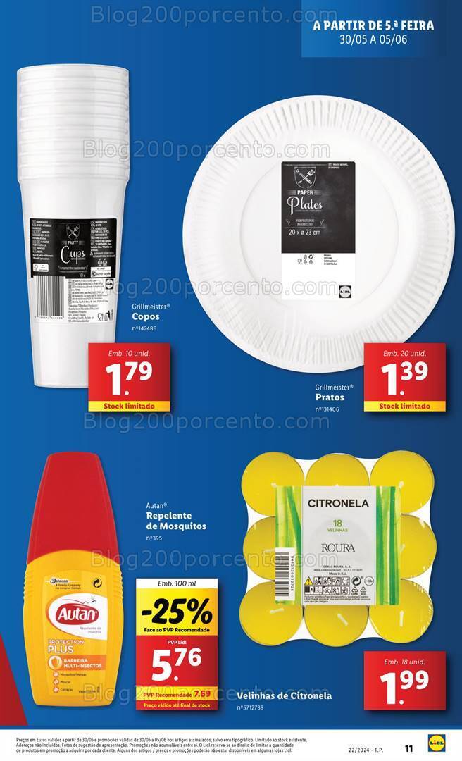 Antevisão Folheto LIDL Promoções de 30 maio a 5 junho