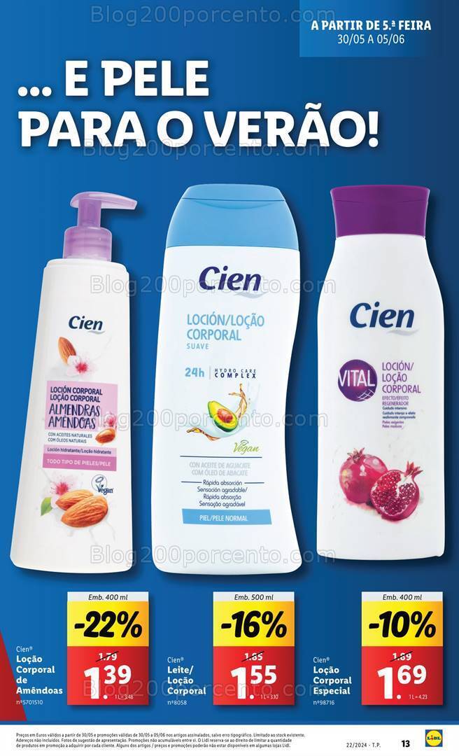Antevisão Folheto LIDL Promoções de 30 maio a 5 junho