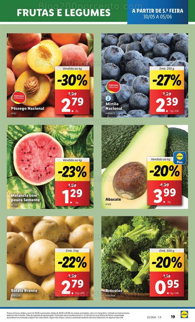 Antevisão Folheto LIDL Promoções de 30 maio a 5 junho