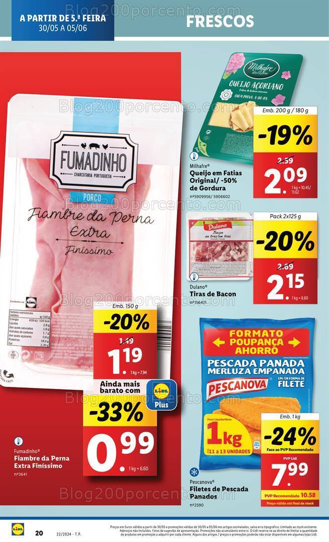 Antevisão Folheto LIDL Promoções de 30 maio a 5 junho