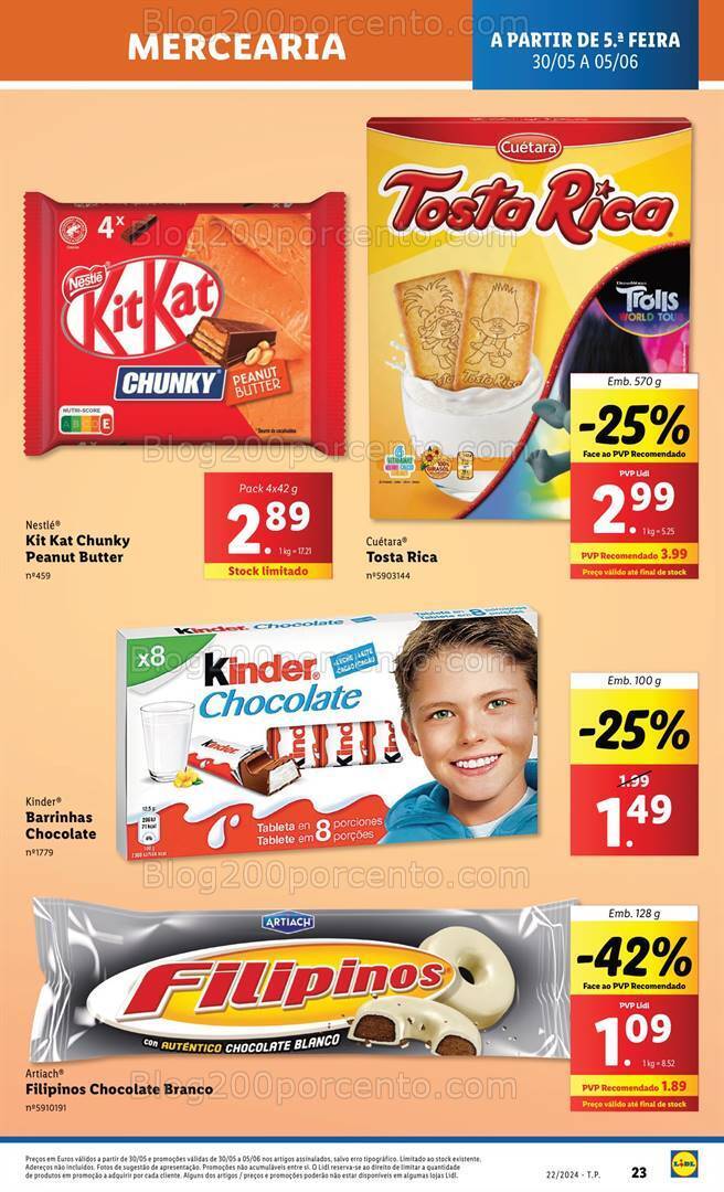 Antevisão Folheto LIDL Promoções de 30 maio a 5 junho