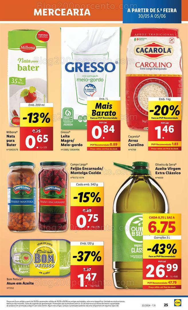 Antevisão Folheto LIDL Promoções de 30 maio a 5 junho