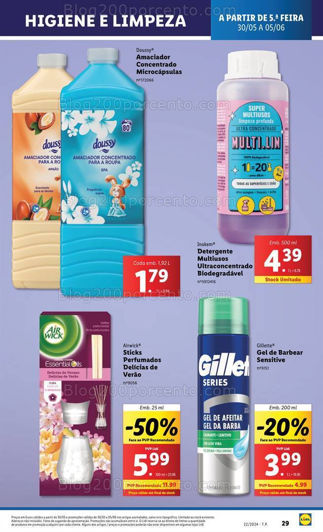 Antevisão Folheto LIDL Promoções de 30 maio a 5 junho