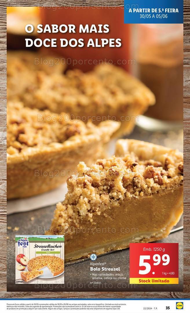 Antevisão Folheto LIDL Sabores do Mundo Alpes Promoções de 30 maio a 5 junho