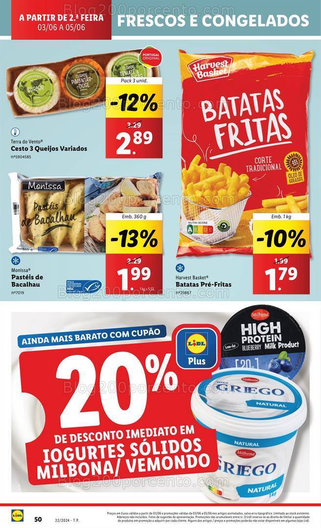 Antevisão Folheto LIDL Supermercado Promoções de de 3 a 5 junho