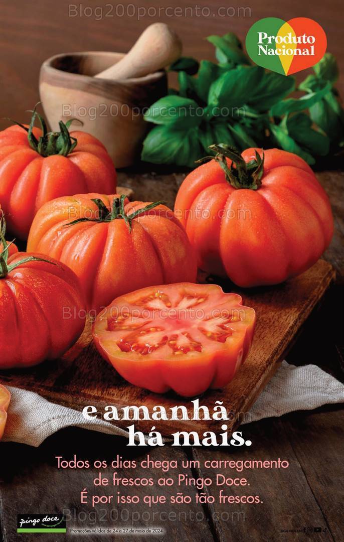 Antevisão Folheto PINGO DOCE Promoções Fim de Semana - 24 a 27 maio