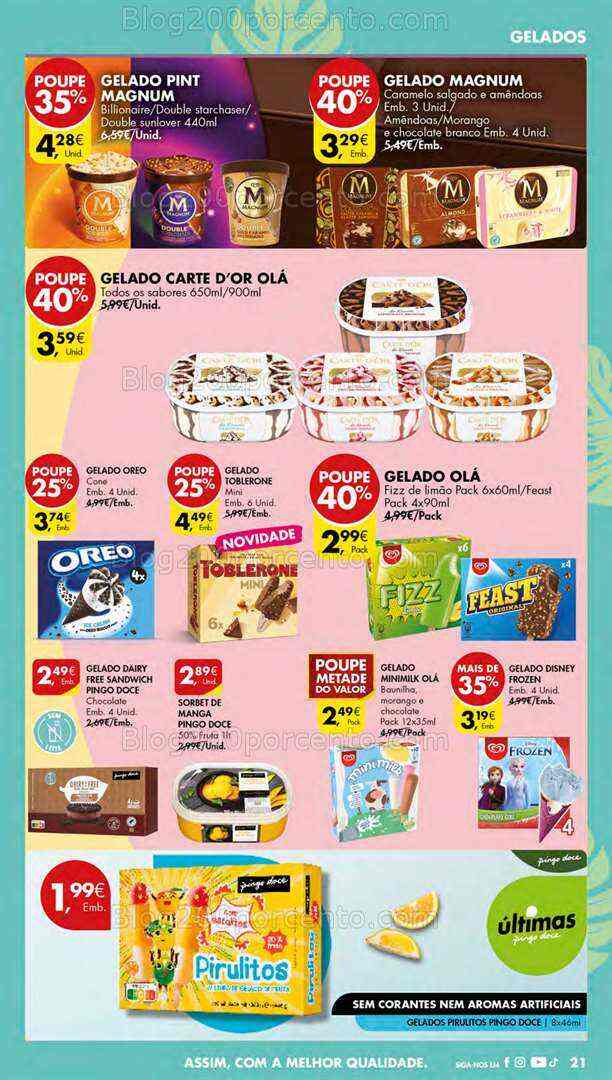 Antevisão Folheto PINGO DOCE Lojas Médias Promoções de 18 a 24 julho