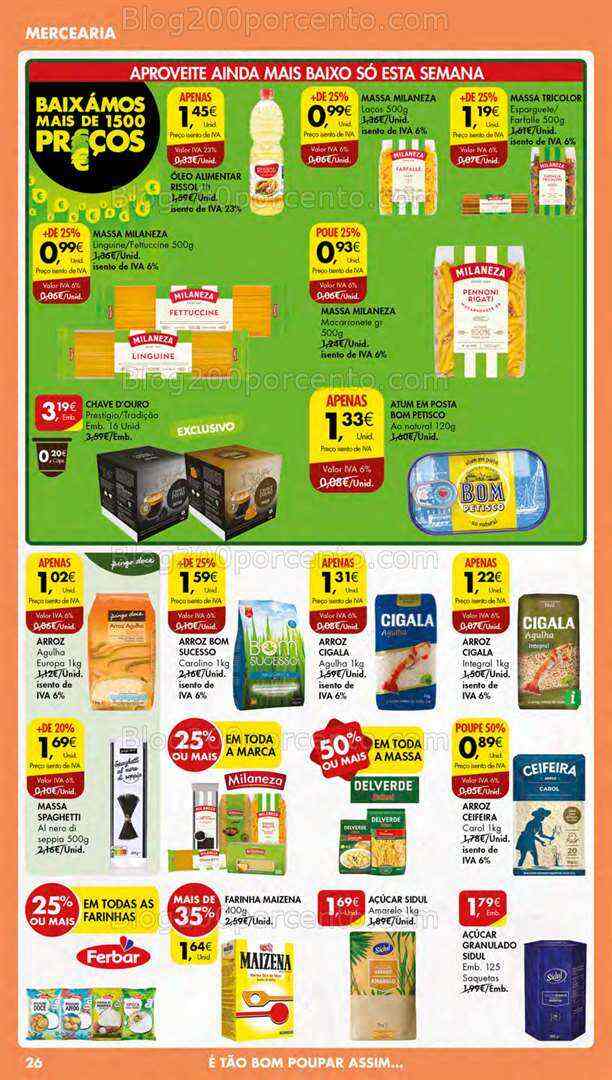 Antevisão Folheto PINGO DOCE Lojas Médias Promoções de 18 a 24 julho