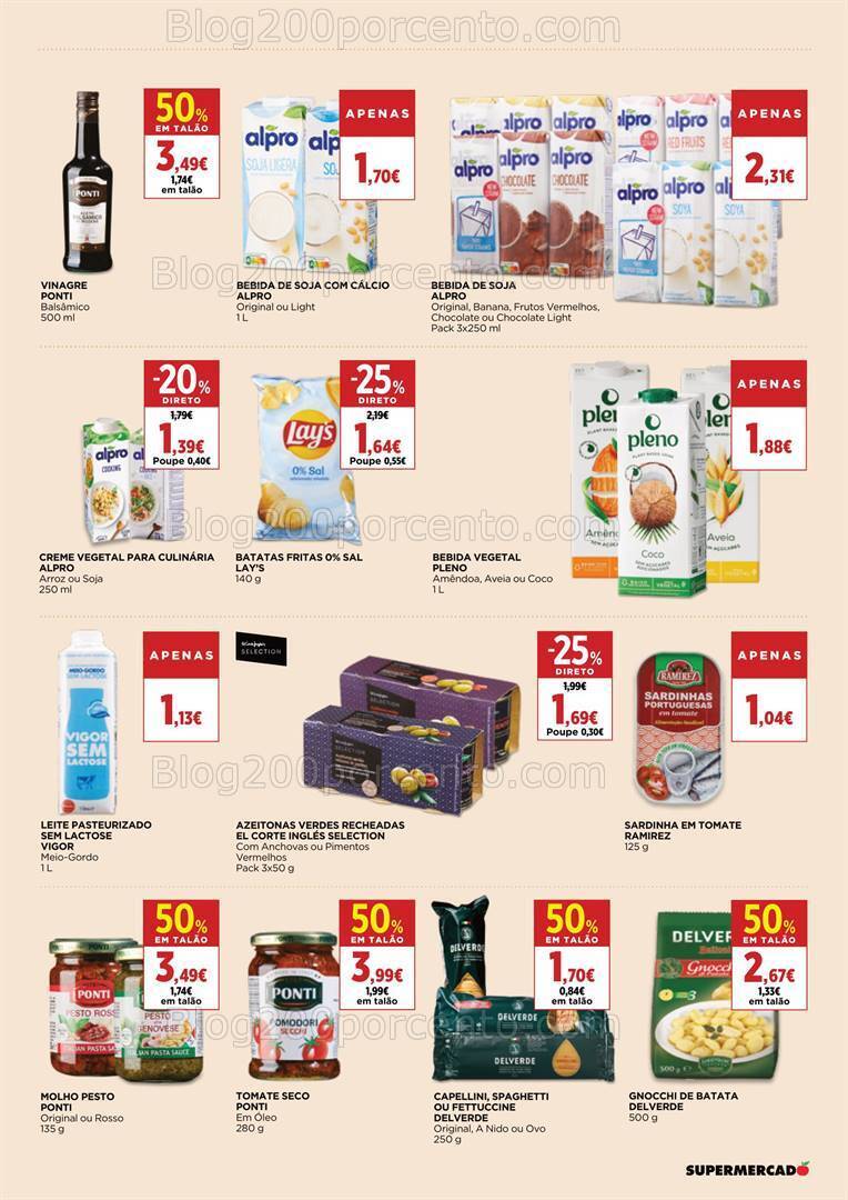 Antevisão Folheto EL CORTE INGLÉS Promoções de 1 a 11 janeiro