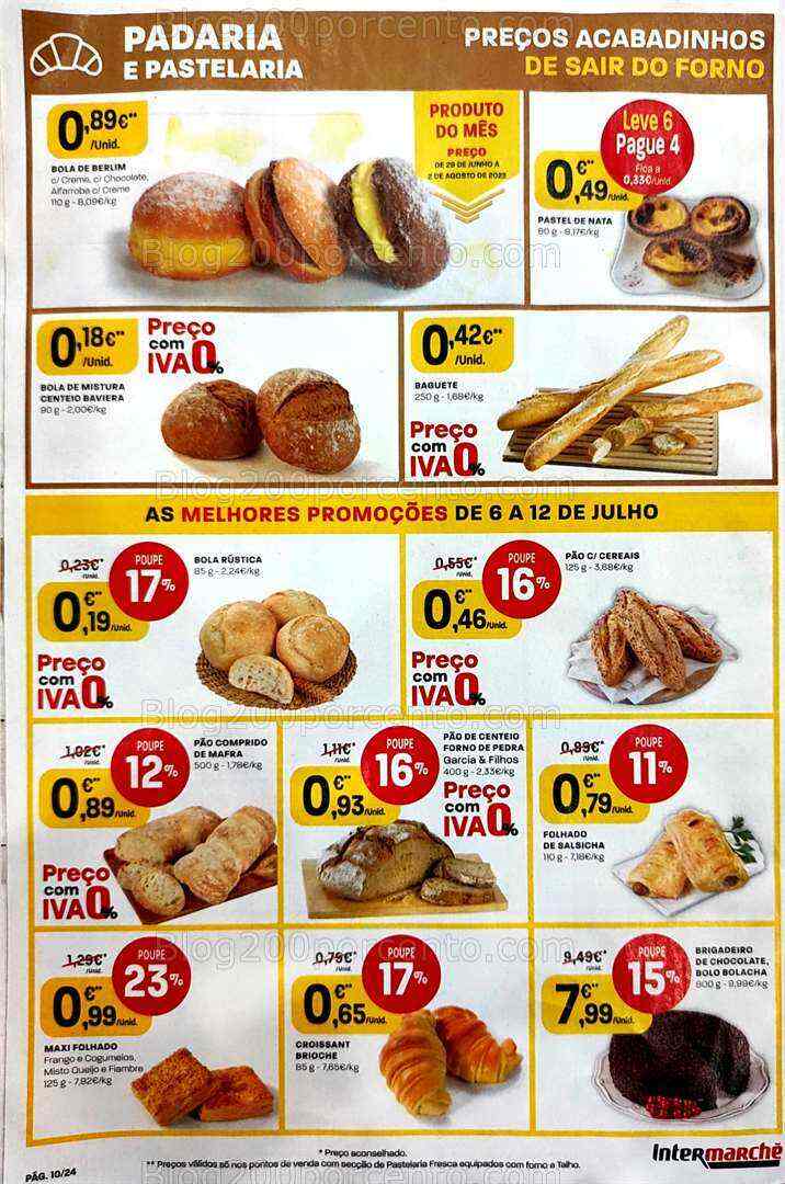 Antevisão Folheto INTERMARCHÉ Promoções de 6 a 12 julho