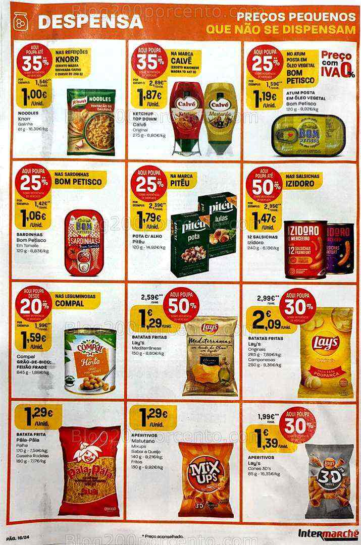 Antevisão Folheto INTERMARCHÉ Promoções de 6 a 12 julho